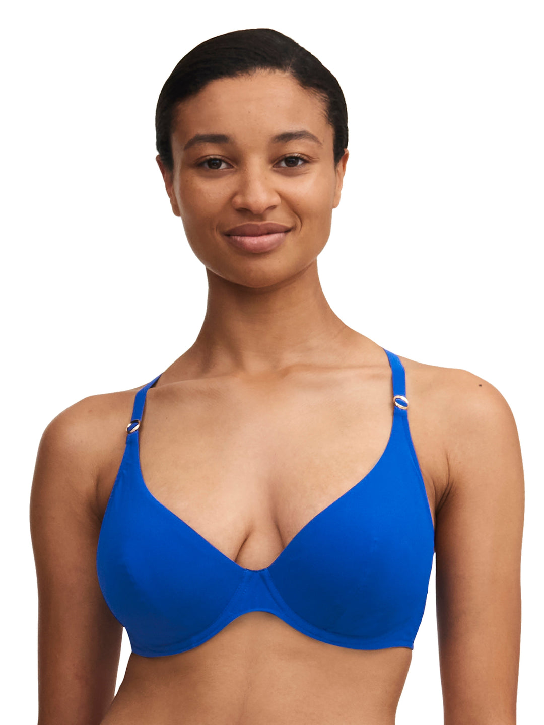Chantelle Swimwear - Celestial Plunge Underwired Bikini Deep Blue Plunge Bikini Chantelle Swimwear 