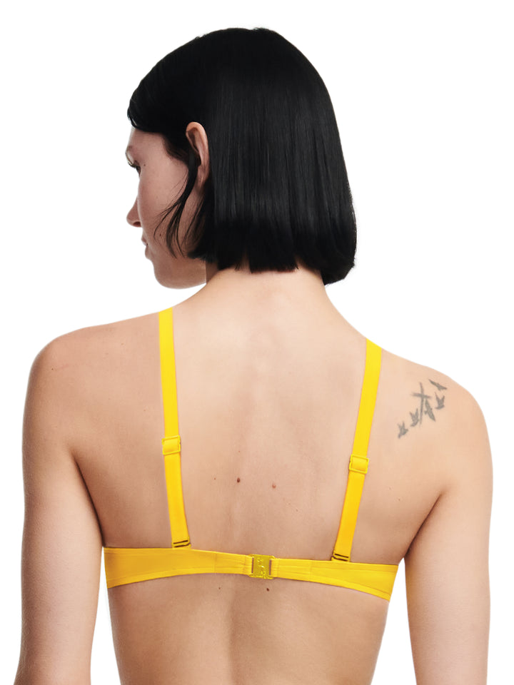 Costume da bagno Chantelle - Reggiseno Memory a mezza coppa Celestial Giallo limone