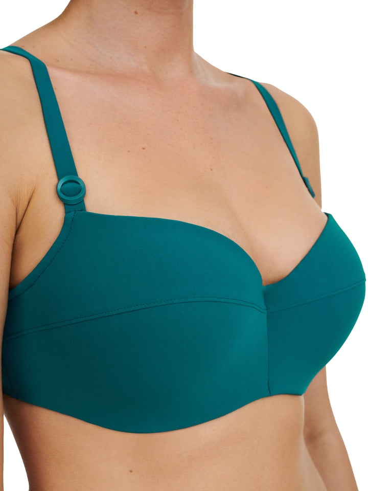 Chantelle Swimwear - Celestial Half-Cup Memory Bra Greenish blue