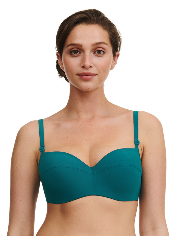 Chantelle Swimwear - Celestial Half-Cup Memory Bra Greenish blue