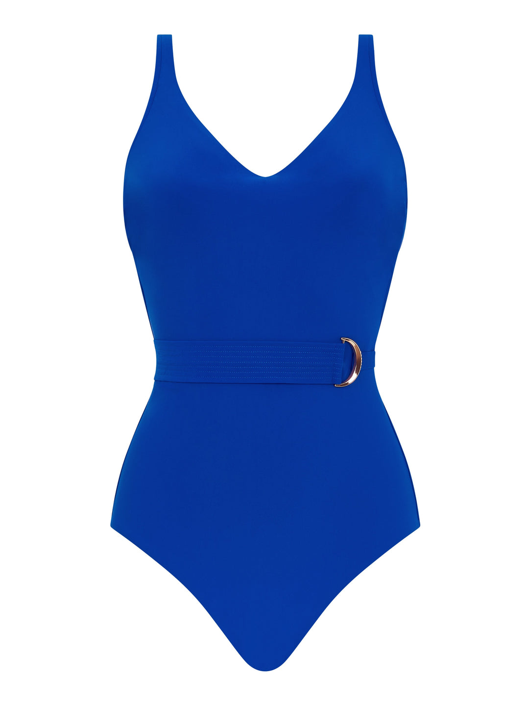 Chantelle Swimwear - Celestial Plunge Underwired Swimsuit Deep Blue Plunge Bikini Chantelle Swimwear 