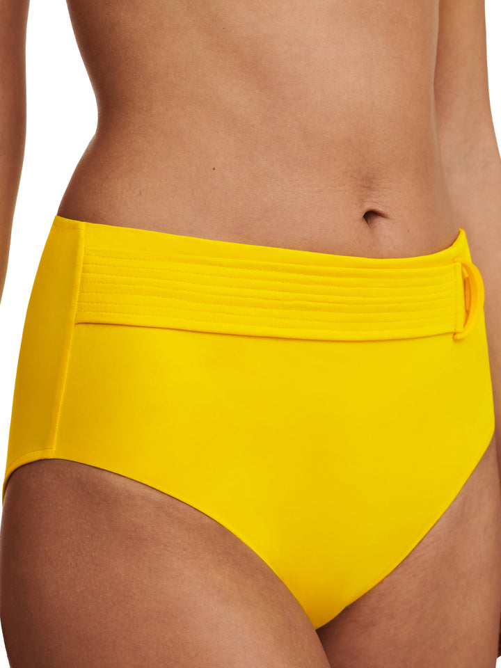 Chantelle Swimwear - Celestial Full Brief Lemon yellow