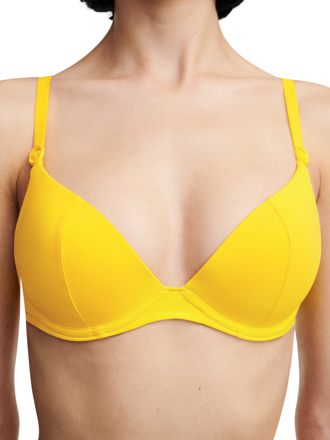 Costume da bagno Chantelle - Reggiseno push-up Celestial Giallo limone