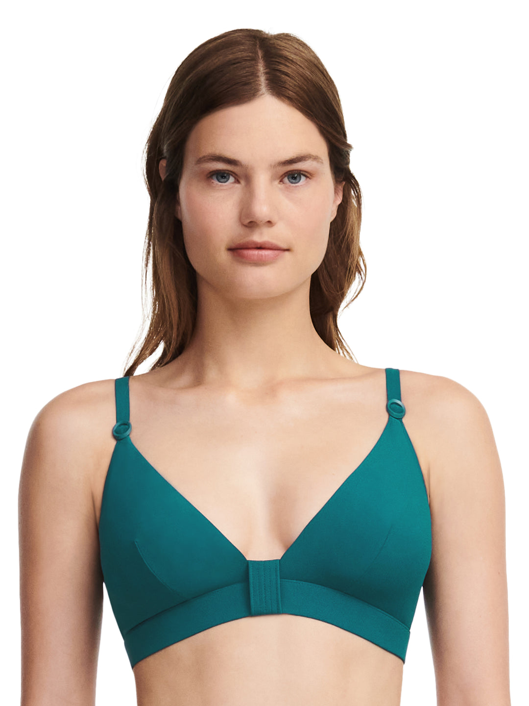 Chantelle Swimwear - Celestial Wirefree Triangle Bra Greenish blue