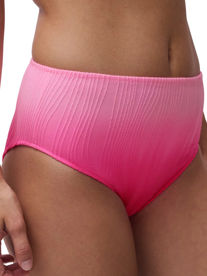 Chantelle Swimwear - Swim One Size Full Bikini Brief Pink Tie And Dye