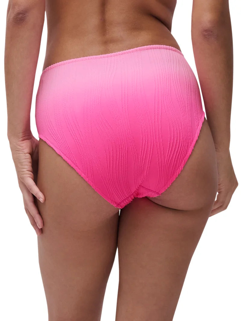 Chantelle Swimwear - Swim One Size Full Bikini Brief Pink Tie And Dye