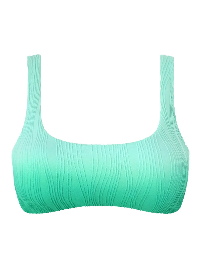 Chantelle Swimwear - Swim One Size Wirefree T-Shirt Bikini Lagoon Tie And Dye