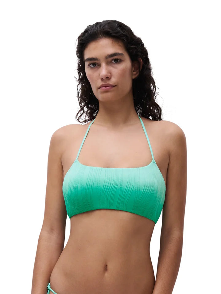 Chantelle Swimwear - Swim One Size Wirefree Bandeau T-Shirt Bikini Lagoon Tie And Dye