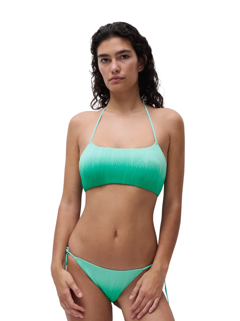 Chantelle Swimwear - Swim One Size Wirefree Bandeau T-Shirt Bikini Lagoon Tie And Dye