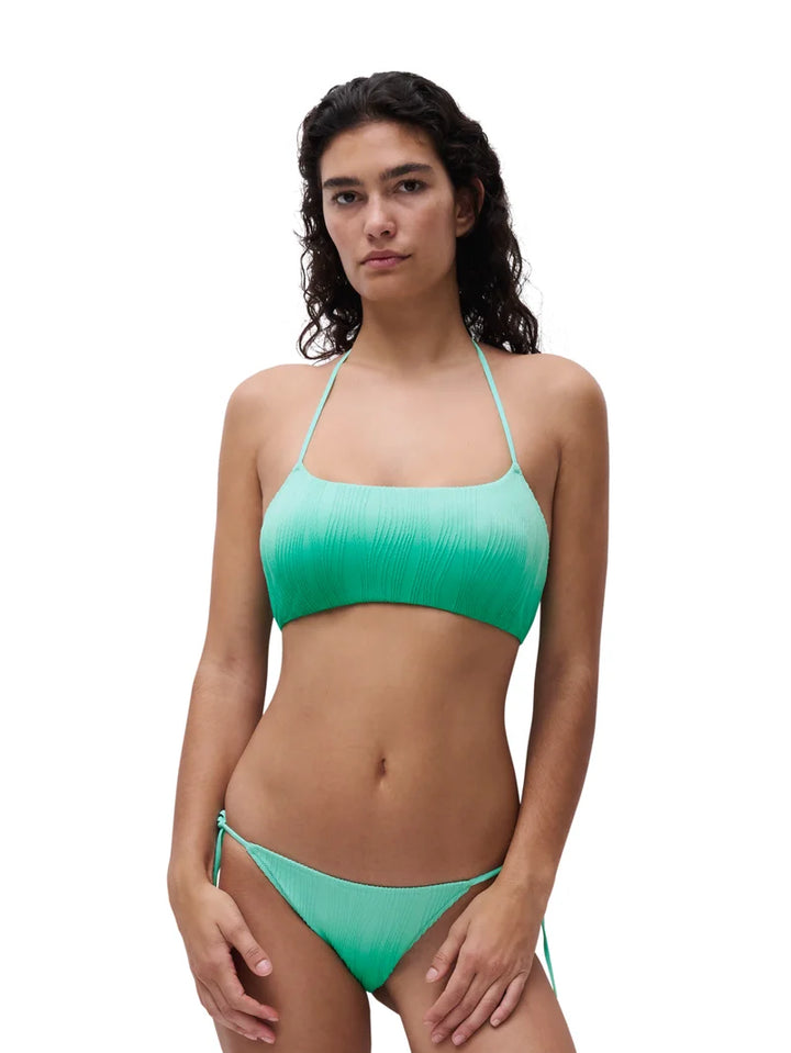 Chantelle Swimwear - Swim One Size Wirefree Bandeau T-Shirt Bikini Lagoon Tie And Dye