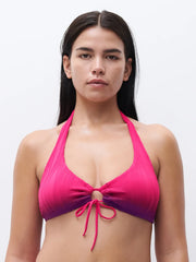 Chantelle Swimwear - Swim One Size Wirefree Plunge T-Shirt Bra Sunset Tie & Dye