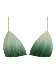 Chantelle Swimwear - Swim One Size Wirefree Triangle T-Shirt Bra Green tie & dye