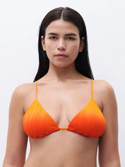 Chantelle Swimwear - Swim One Size Wirefree Triangle T-Shirt Bra Sunrise Tie & Dye