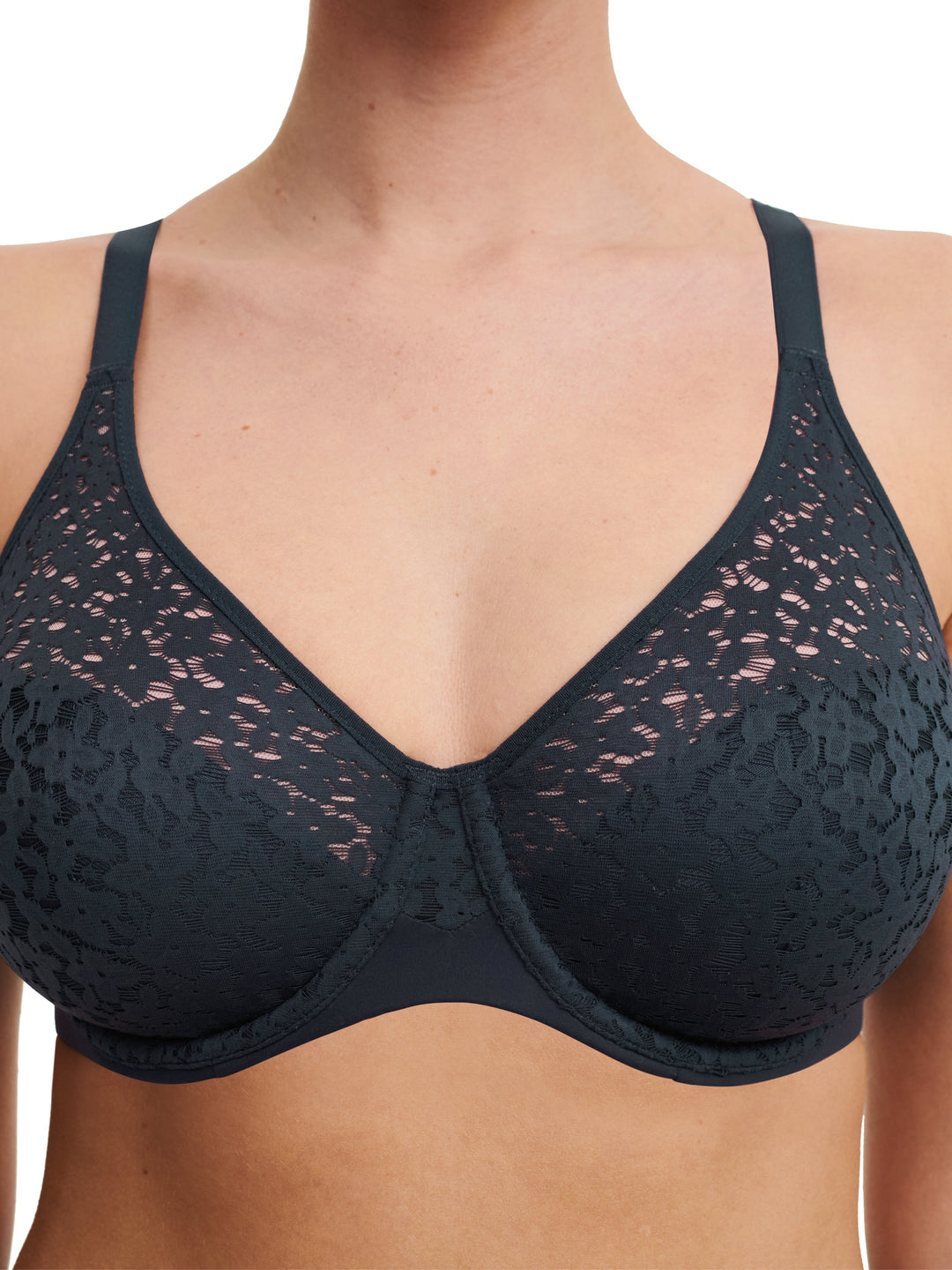 Chantelle EasyFeel - Norah Covering Molded Bra Navy Dark Blue Moulded Bra Chantelle EasyFeel 