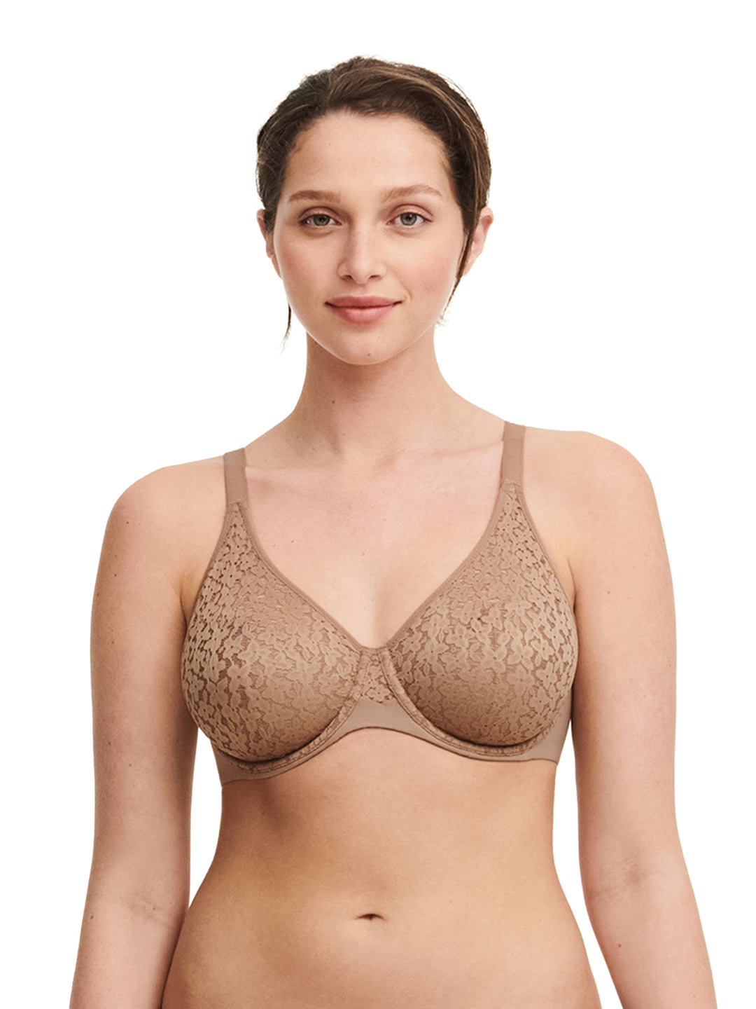 Chantelle Easyfeel - Norah Covering Molded Bra Coffee Latte Moulded Bra Chantelle EasyFeel 