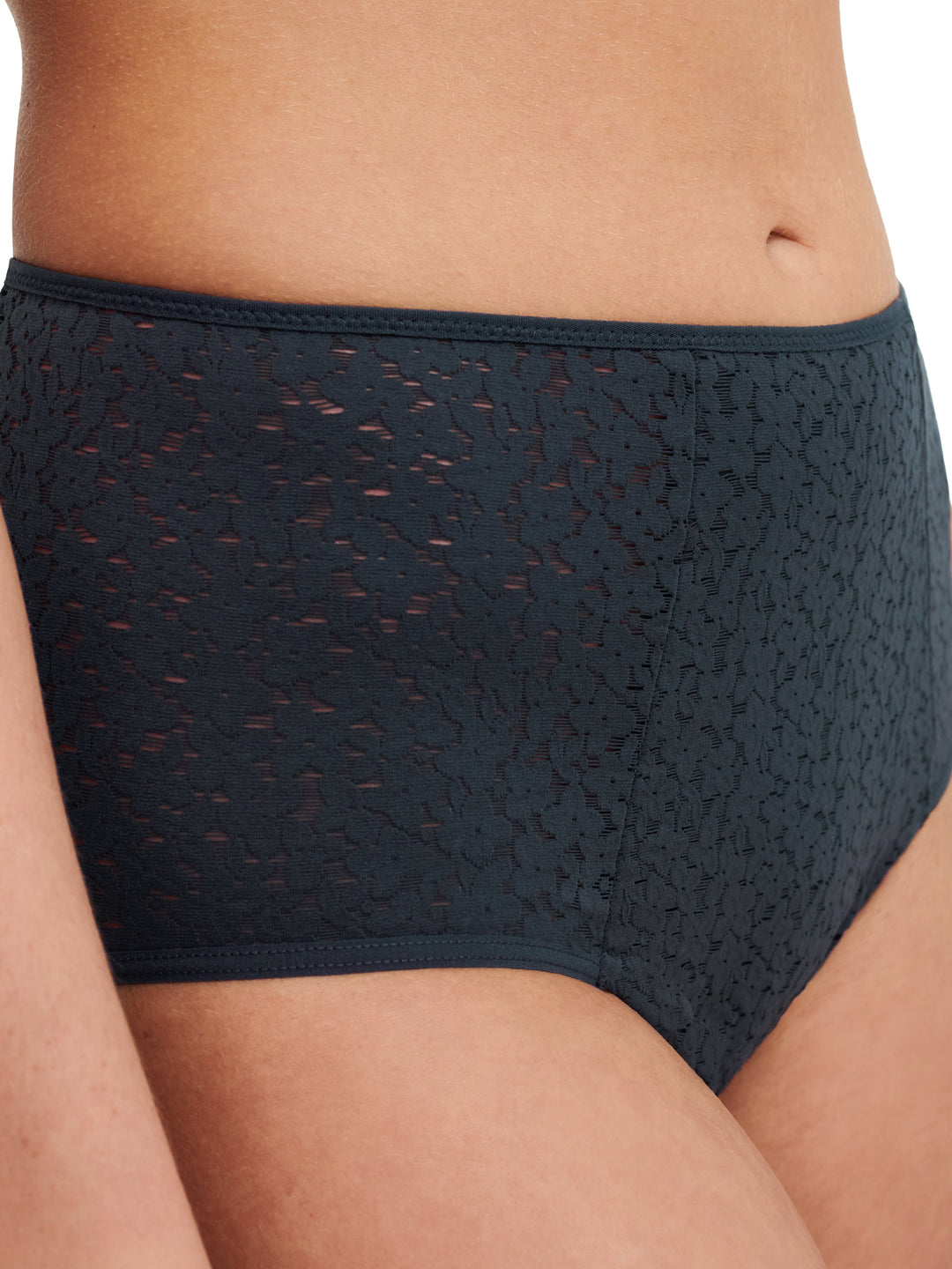 Chantelle EasyFeel - Norah High Waisted Covering Full Brief Navy Dark Blue Full Brief Chantelle EasyFeel 