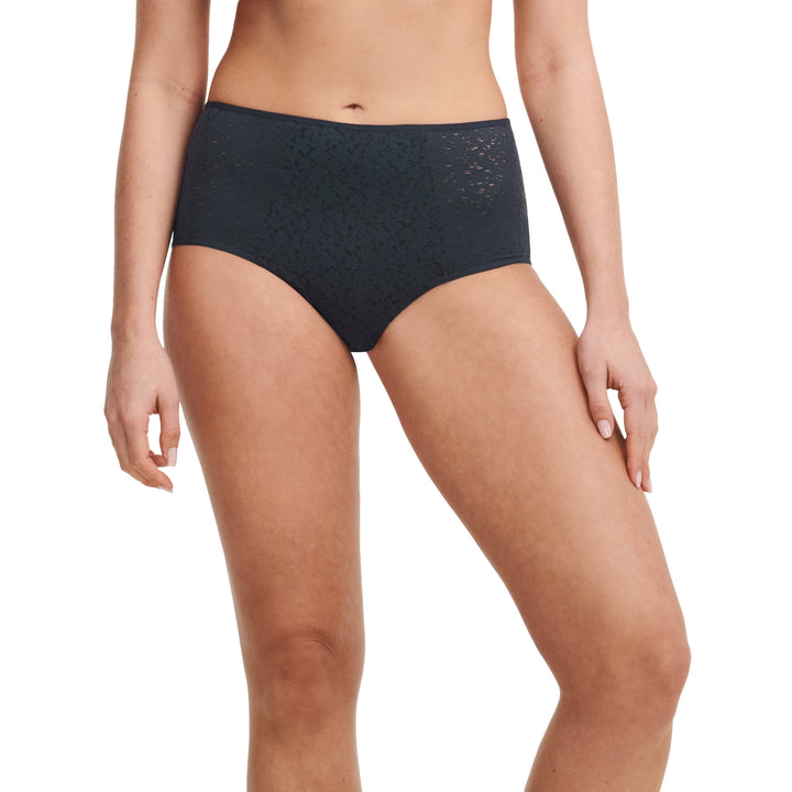 Chantelle EasyFeel - Norah High Waisted Covering Full Brief Navy Dark Blue Full Brief Chantelle EasyFeel 