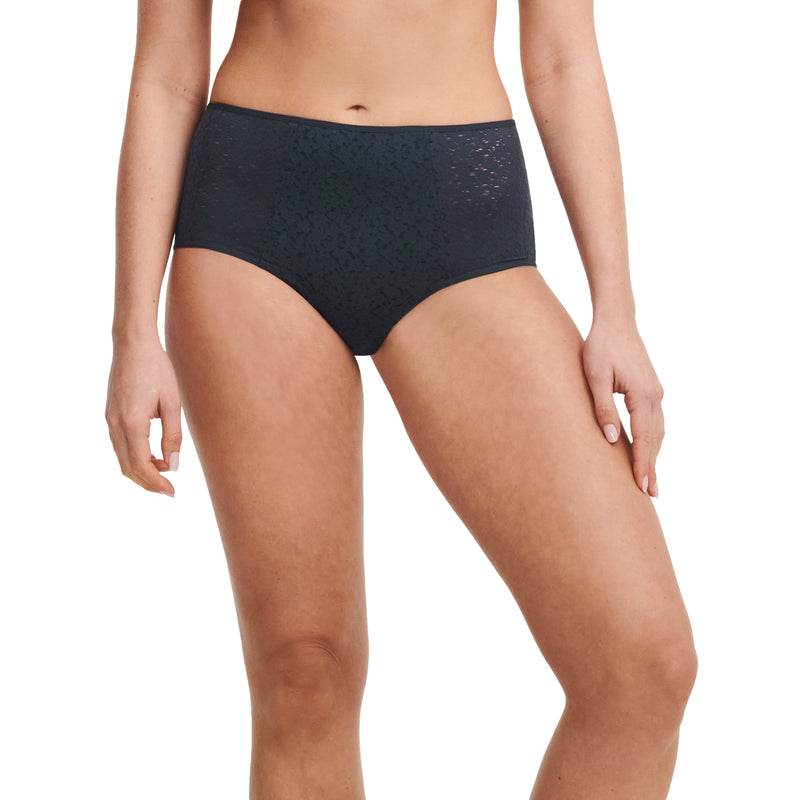 Chantelle EasyFeel - Norah High Waisted Covering Full Brief Navy Dark Blue Full Brief Chantelle EasyFeel 