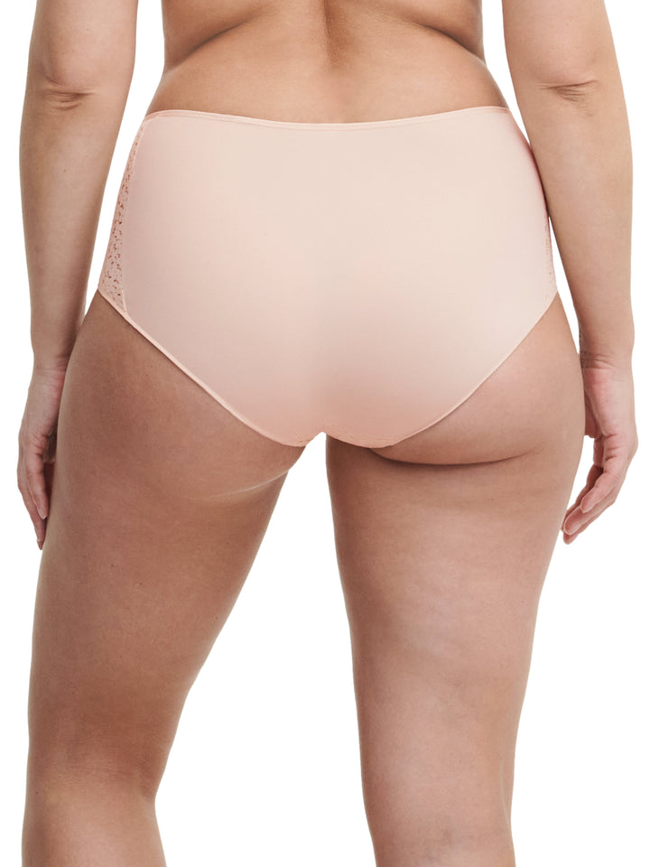 Chantelle Norah High Waisted Covering Full Brief - Golden Beige Full Brief Chantelle 