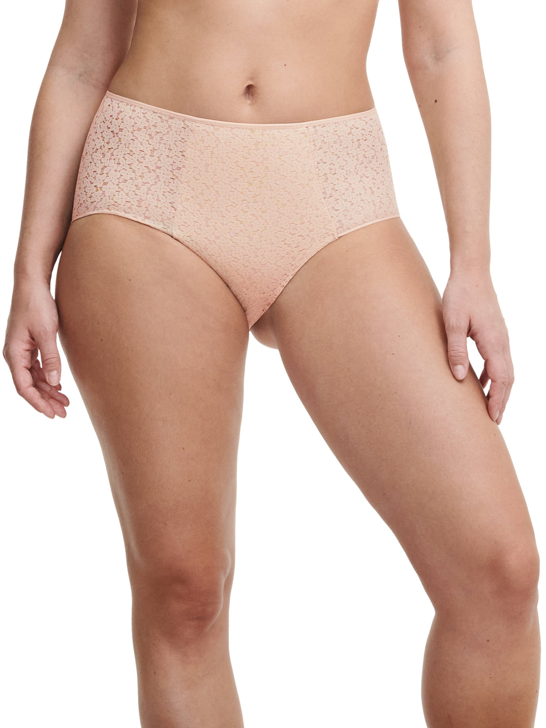 Culotte Couvrante Taille Haute Chantelle Norah Culotte Culotte Beige Doré Chantelle