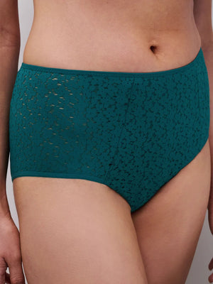 Chantelle EasyFeel - Norah High-Waisted Full Brief Oriental Green