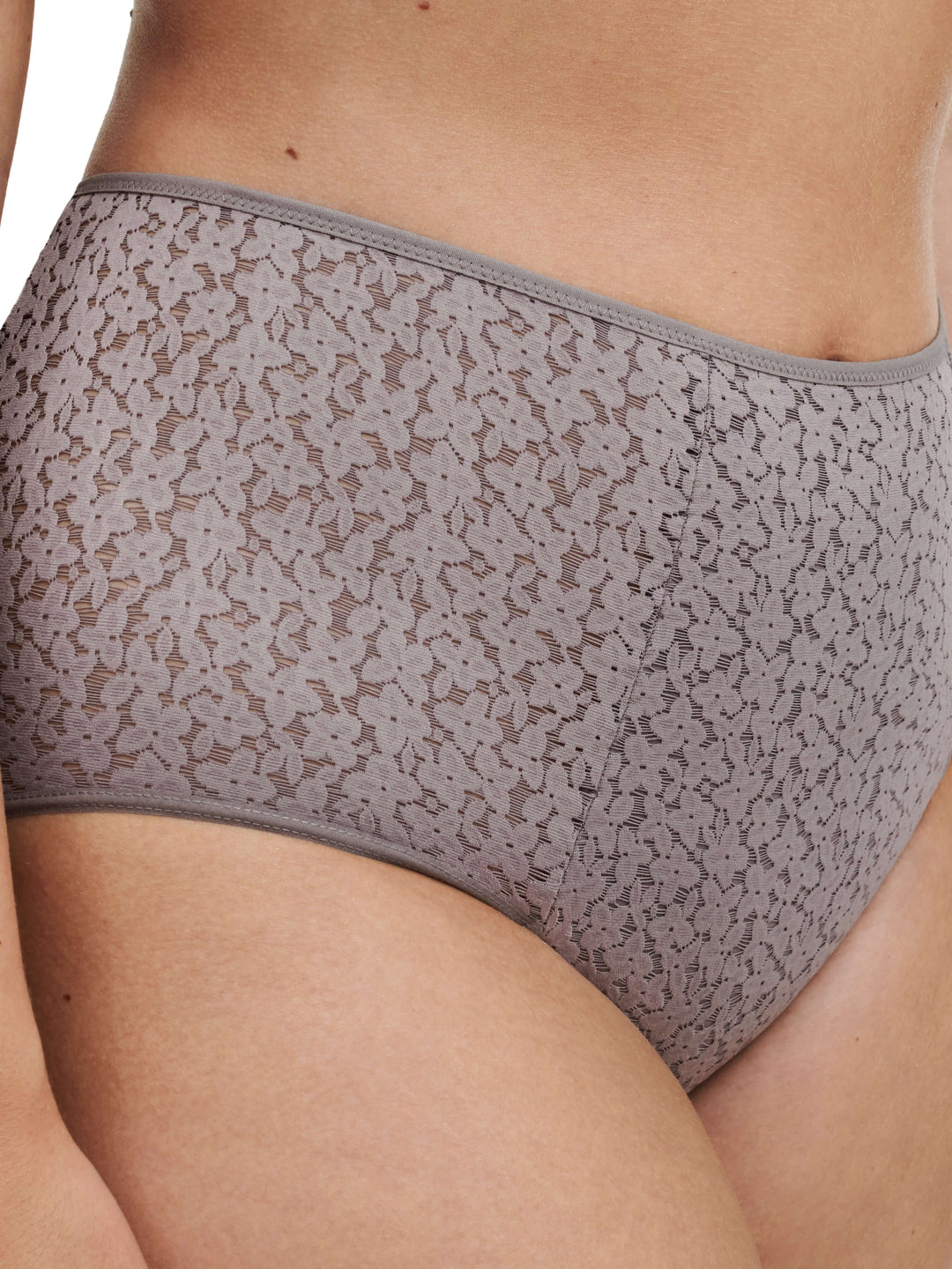 Chantelle Easyfeel - Norah High-Waisted Full Brief Purple Grey