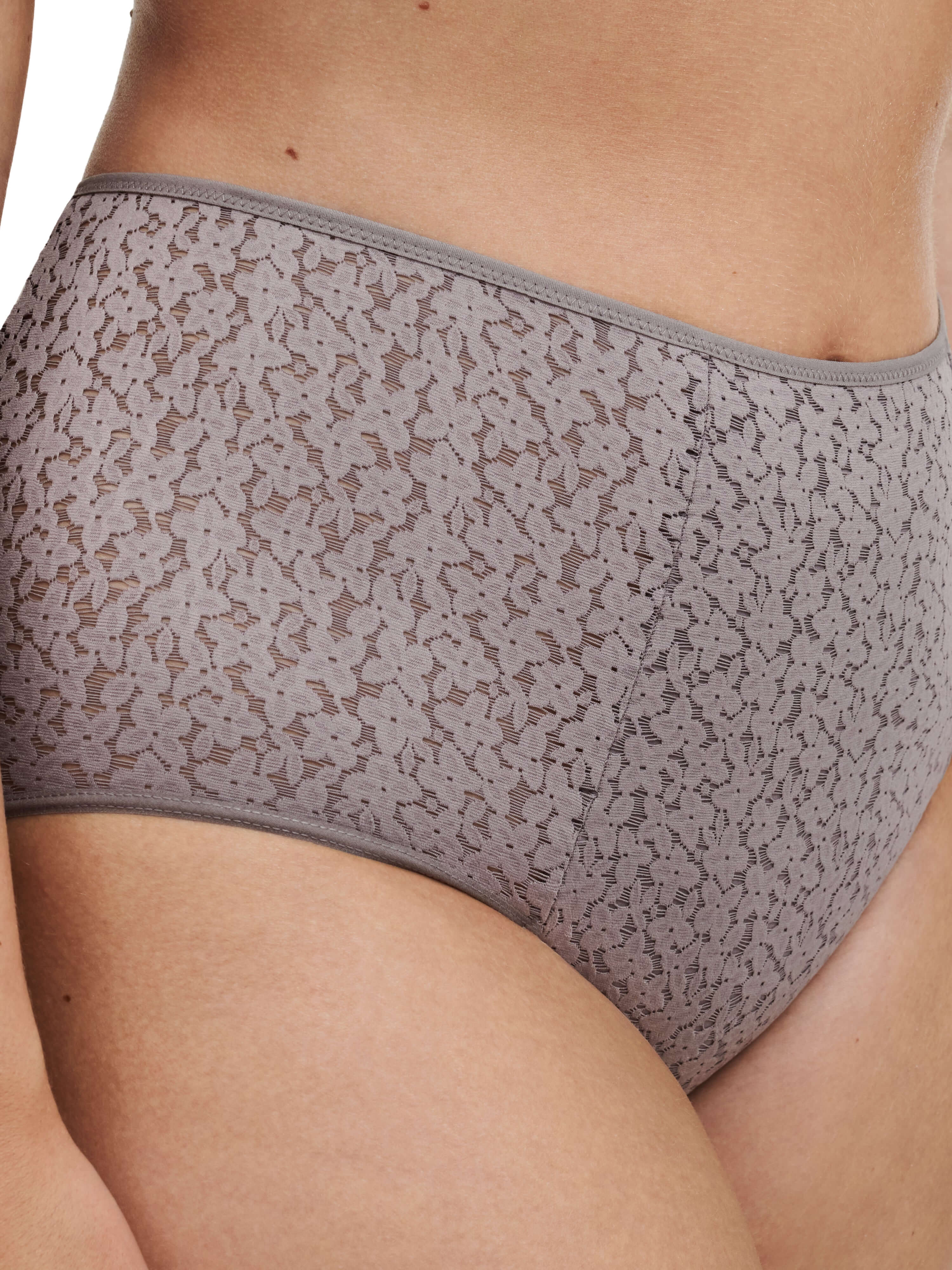 Chantelle Easyfeel - Norah High-Waisted Full Brief Purple Grey
