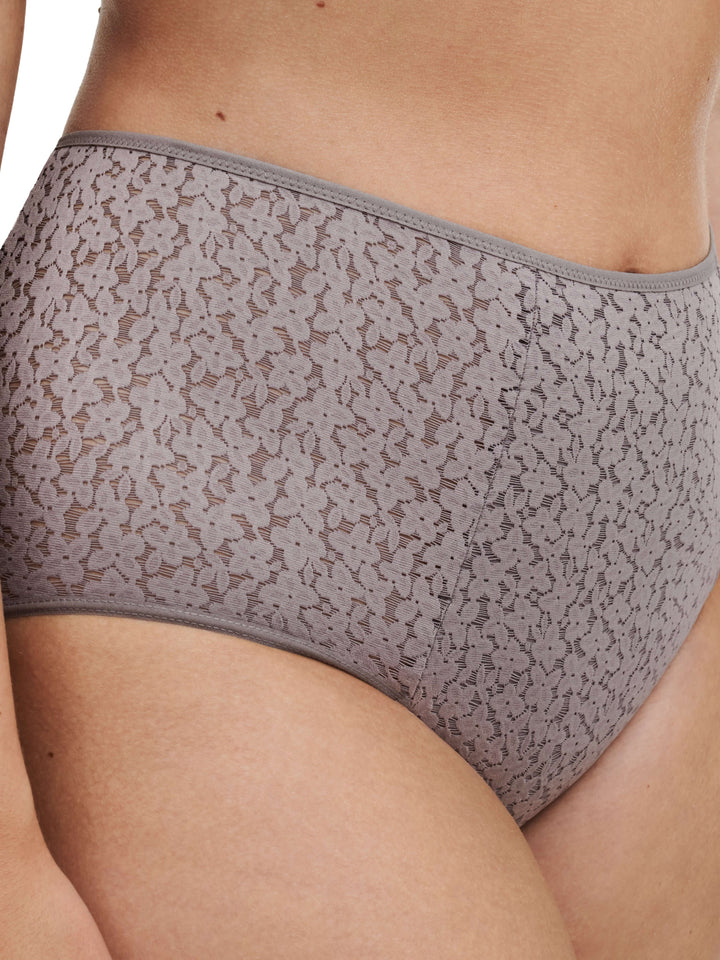 Chantelle Easyfeel - Norah High-Waisted Full Brief Purple Grey
