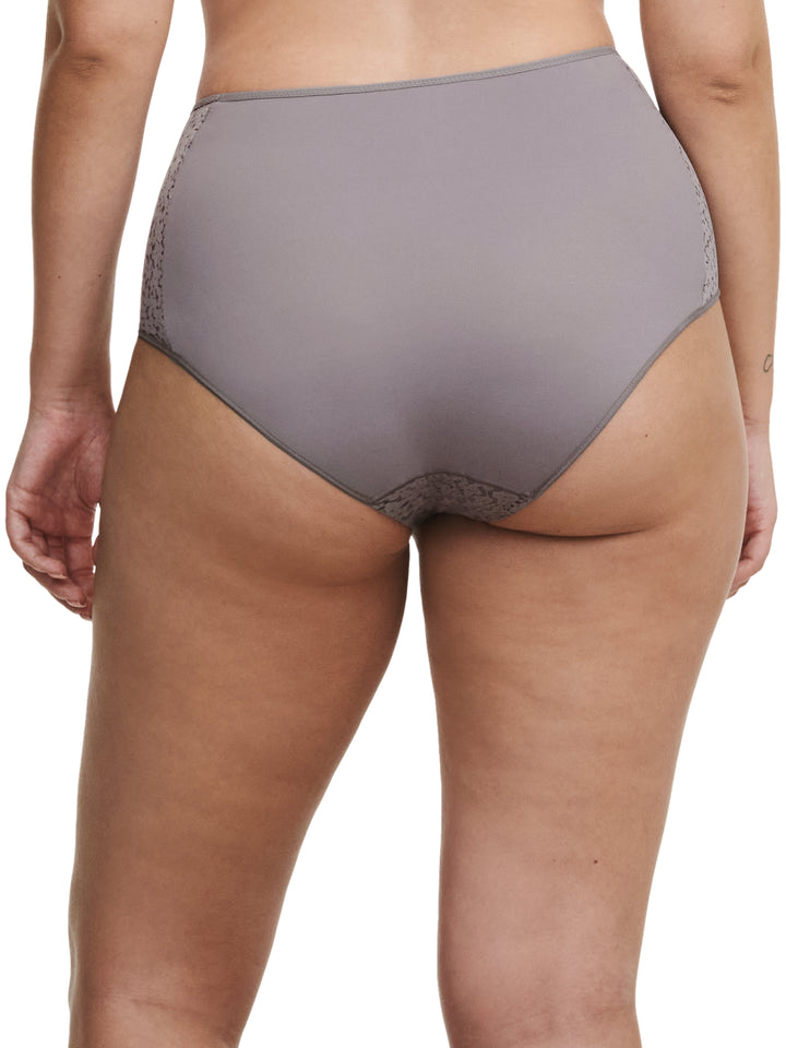 Chantelle Easyfeel - Norah High-Waisted Full Brief Purple Grey