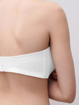 Chantelle EasyFeel - Norah Bandeau T-Shirt Bra White