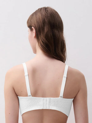 Chantelle EasyFeel - Norah Bandeau T-Shirt Bra White