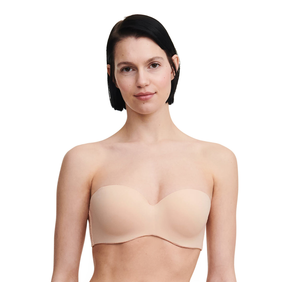 Chantelle EasyFeel - Norah Bandeau T-Shirt Bra Golden Beige Bandeau Bra Chantelle EasyFeel 