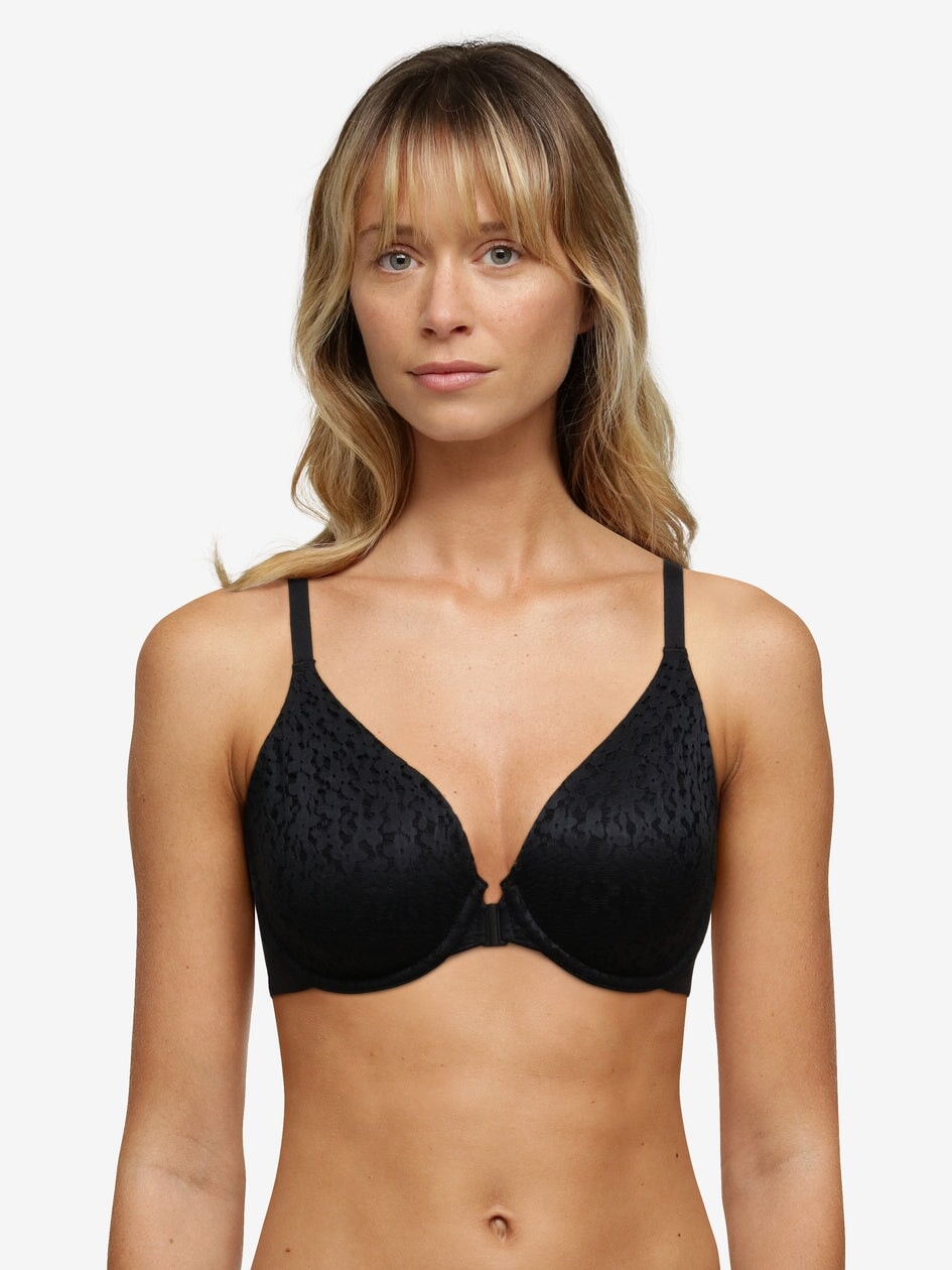 Chantelle Easyfeel - Norah Covering Molded Bra Black Moulded Bra Chantelle EasyFeel 