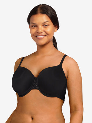 Chantelle Norah Very Covering Spacer Bra - Black Spacer Bra Chantelle 