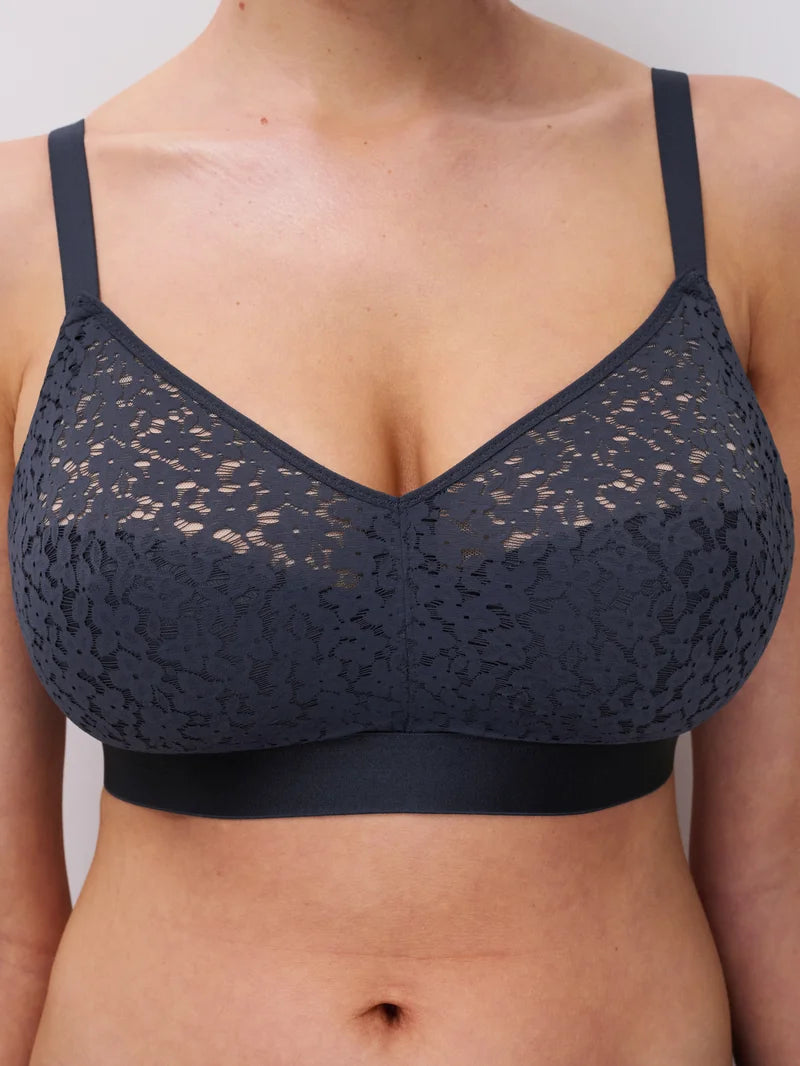 Chantelle EasyFeel - Norah Wirefree Support Bra Ultramarine
