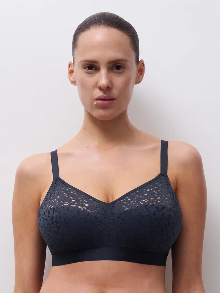 Chantelle EasyFeel - Norah Wirefree Support Bra Ultramarine