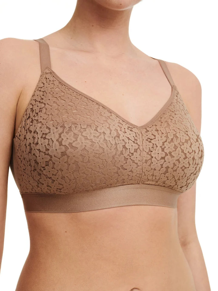 Chantelle Easyfeel - Norah Wirefree Support Bra Coffee Latte