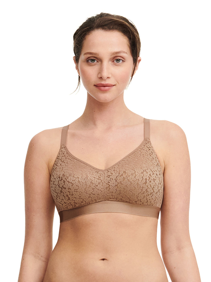 Chantelle Easyfeel - Norah Wirefree Support Bra Coffee Latte Wireless Bra Chantelle EasyFeel 