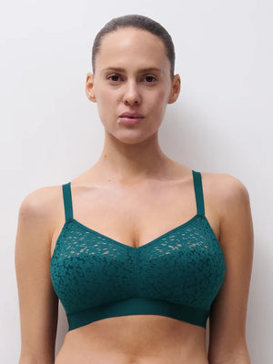 Chantelle EasyFeel - Norah Wirefree Support Bra Oriental Green
