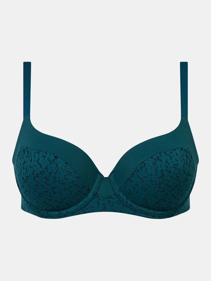 Chantelle - Norah Covering T-Shirt Bra Oriental Green