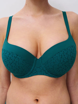 Chantelle EasyFeel - Norah Covering T-Shirt Bra Oriental Green