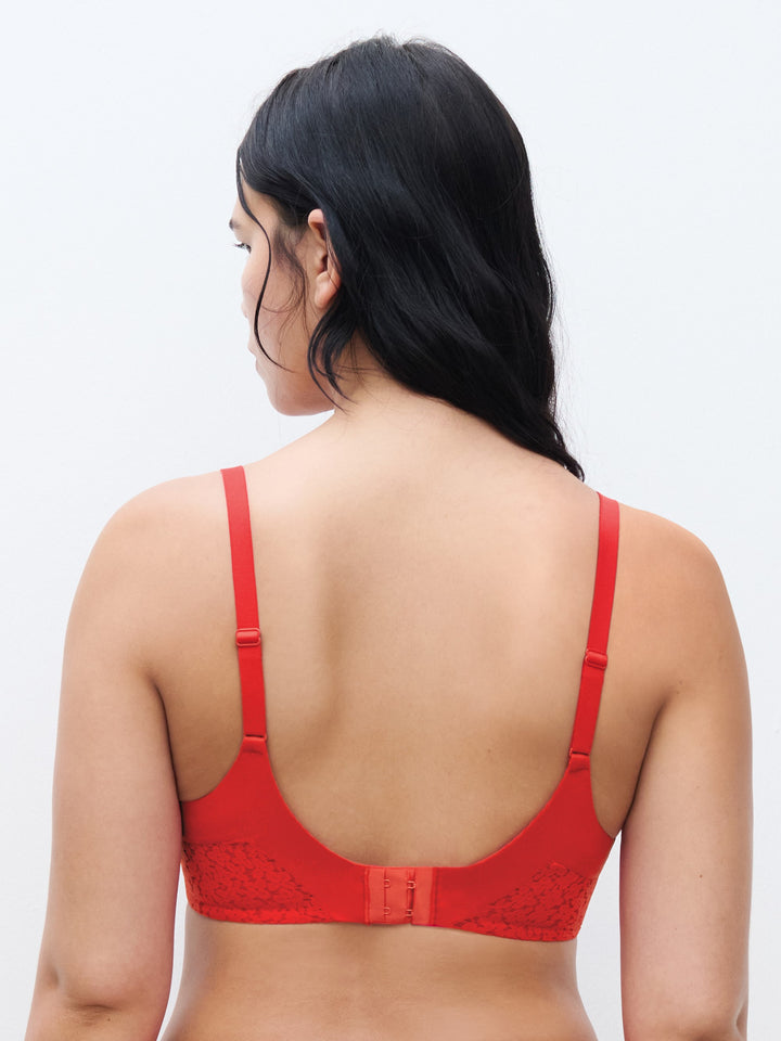 Chantelle - Norah Covering T-Shirt Bra Poppy Red