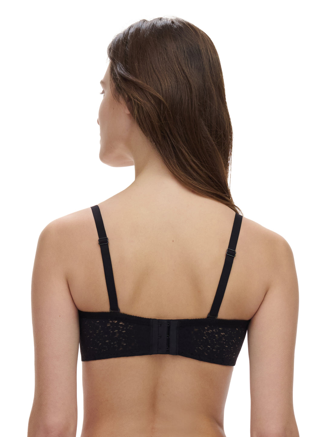 Chantelle EasyFeel - Norah Bandeau Underwired Bra Black