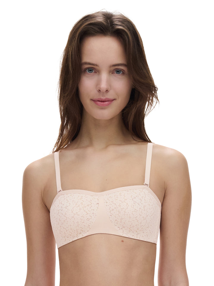 Chantelle EasyFeel - Norah Bandeau Underwired Bra Golden Beige