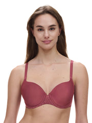 Chantelle Easyfeel - Norah Underwired Covering Bra Sepia