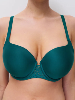 Chantelle EasyFeel - Reggiseno a T-shirt Coprente Norah Verde Orientale