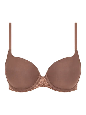 Chantelle EasyFeel - Norah Covering Contour T-Shirt Bra Wild Brown