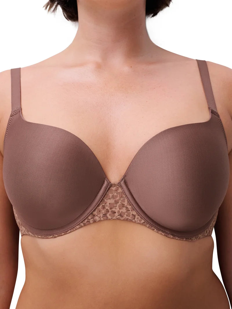 Chantelle EasyFeel - Norah Covering Contour T-Shirt Bra Wild Brown