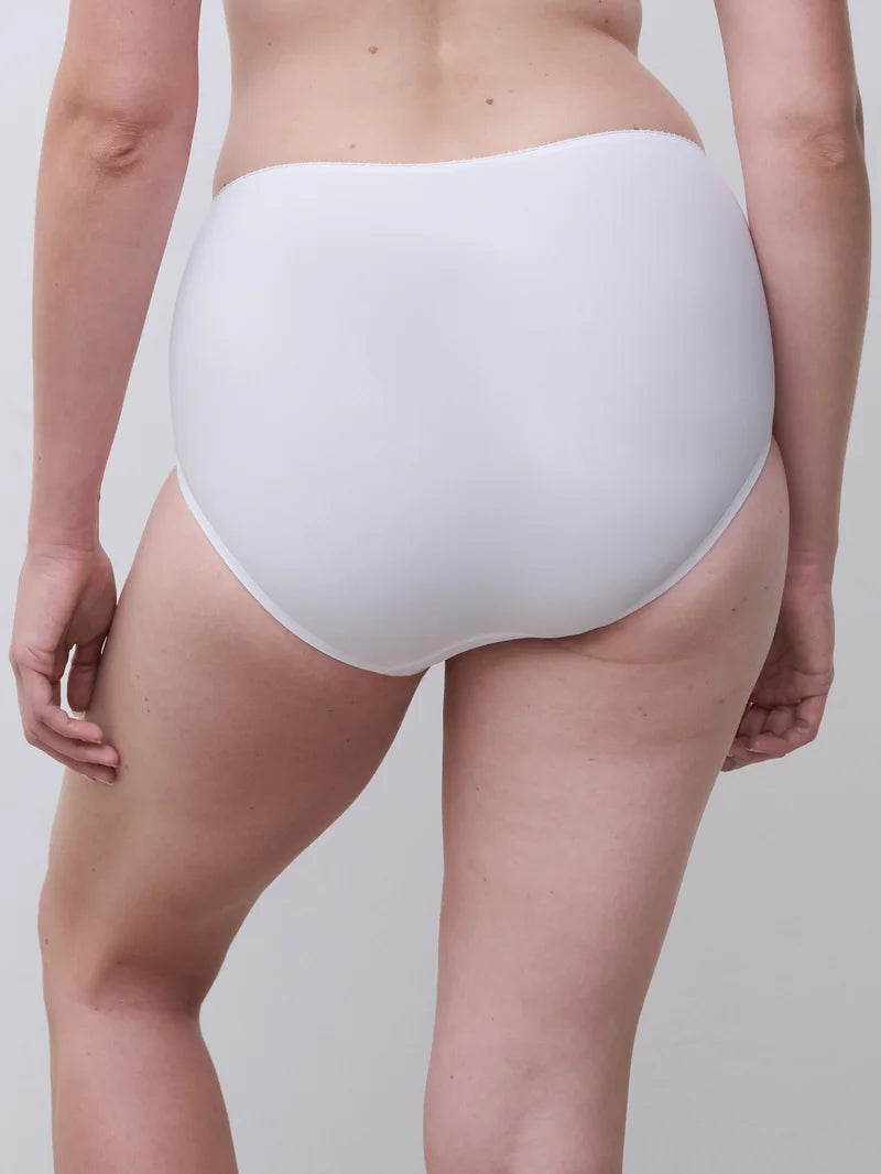 Chantelle - Intrigue High-Waisted Support Full Brief White