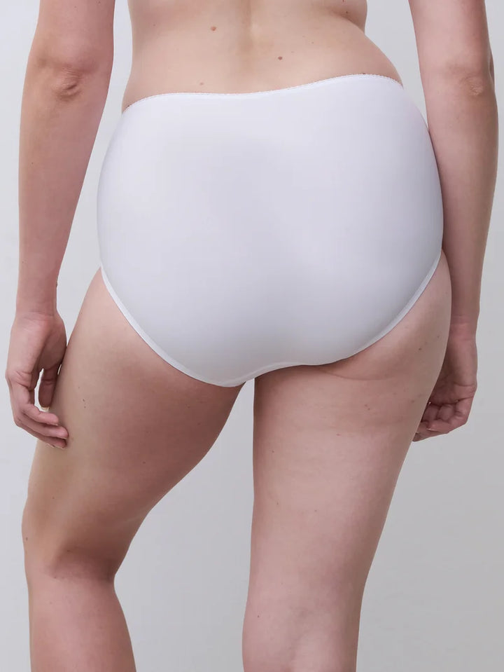 Chantelle - Intrigue High-Waisted Support Full Brief White